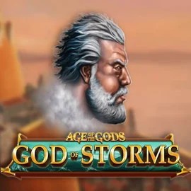Age Of The Gods: God of Storms logo by Playtech at Lizaro Casino