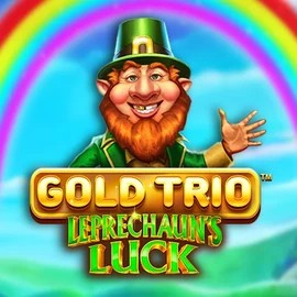 Official Slots logo: Gold Trio Leprechaun's Luck by Playtech at Lizaro Casino