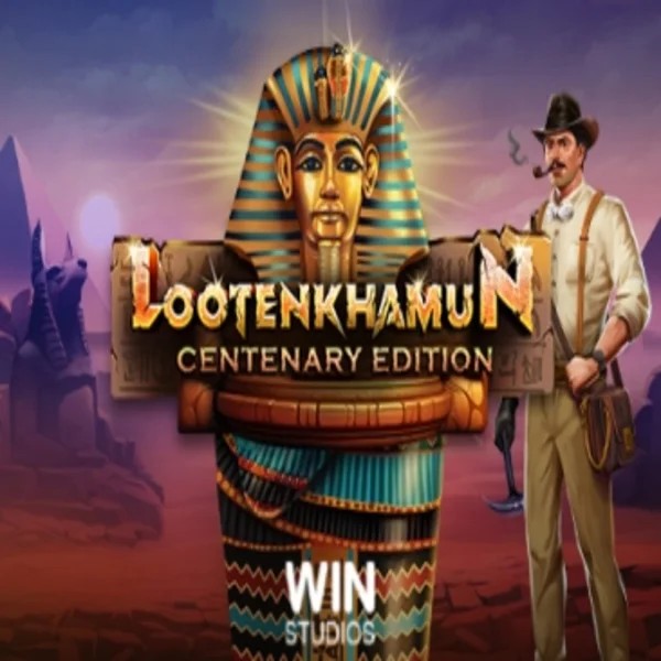 Loot'en Khamun the Dead Sea Scrolls online game logo by Win Studios on lizarocasinoo.pl