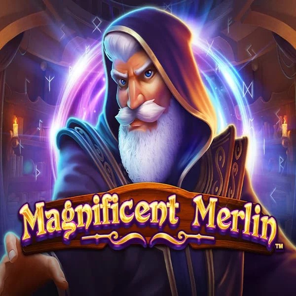 Magnificent Merlin logo by Greentube Lizaro Casino